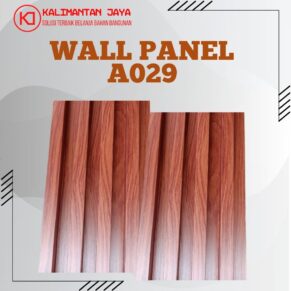 WPC Wall Panel 3 Meter Wood Panel Dinding Motif Kayu 3D WPC LINE WOOD